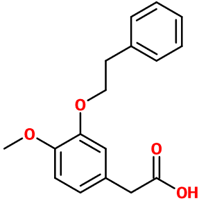 (image for) MC085112 [4-Methoxy-3-(2-phenylethoxy)phenyl]acetic acid